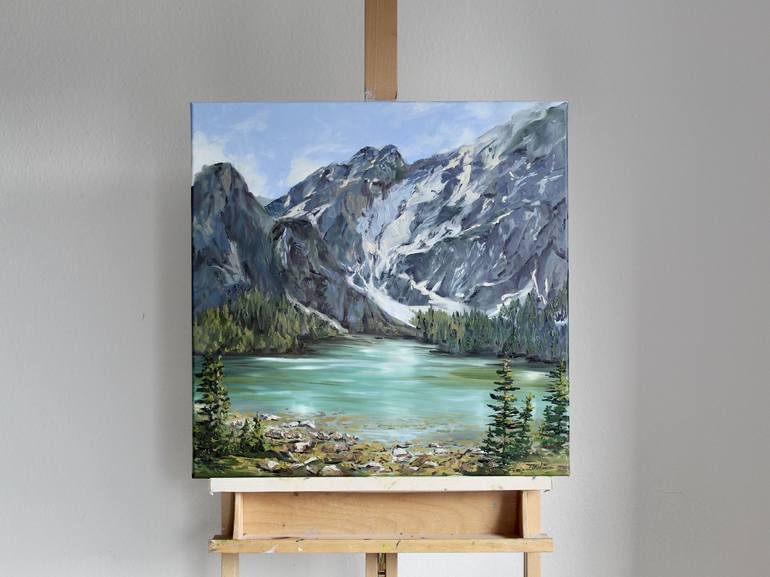 Original Photorealism Landscape Painting by Liza Illichmann