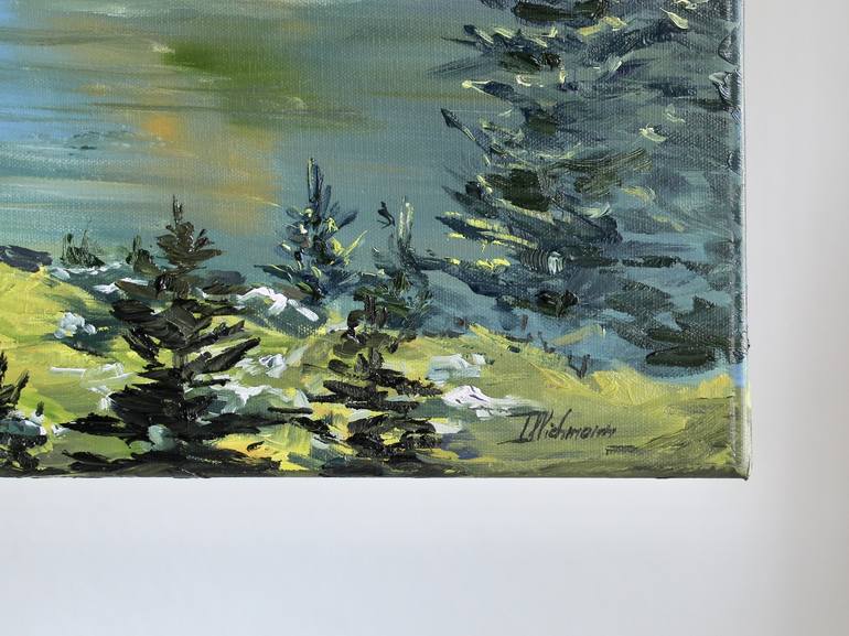 Original Fine Art Landscape Painting by Liza Illichmann