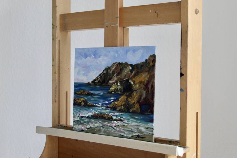 Original Realism Seascape Painting by Liza Illichmann