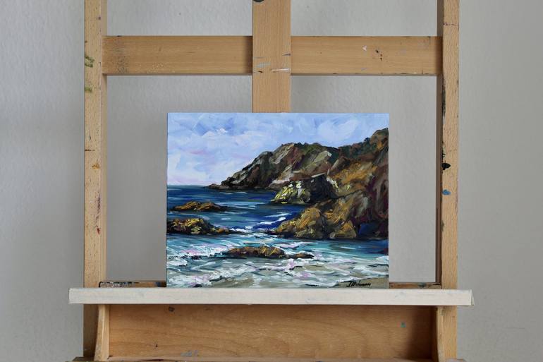 Original Realism Seascape Painting by Liza Illichmann