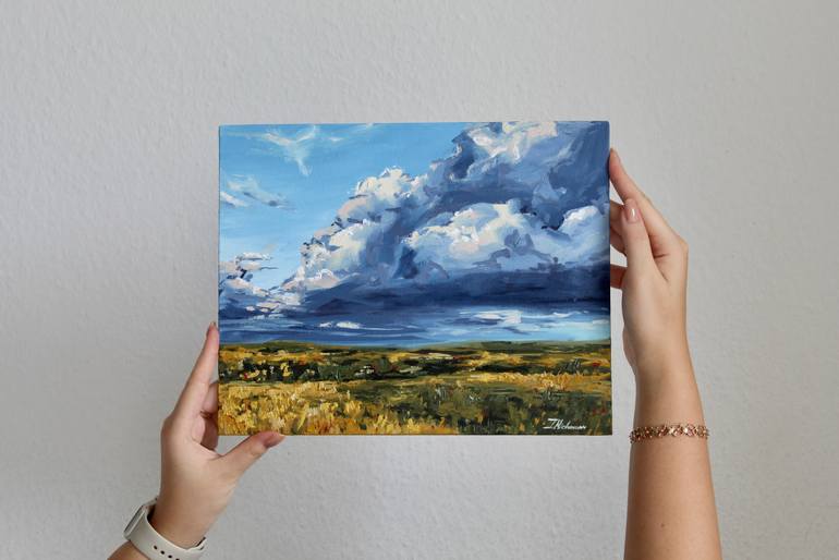 Original Impressionism Landscape Painting by Liza Illichmann