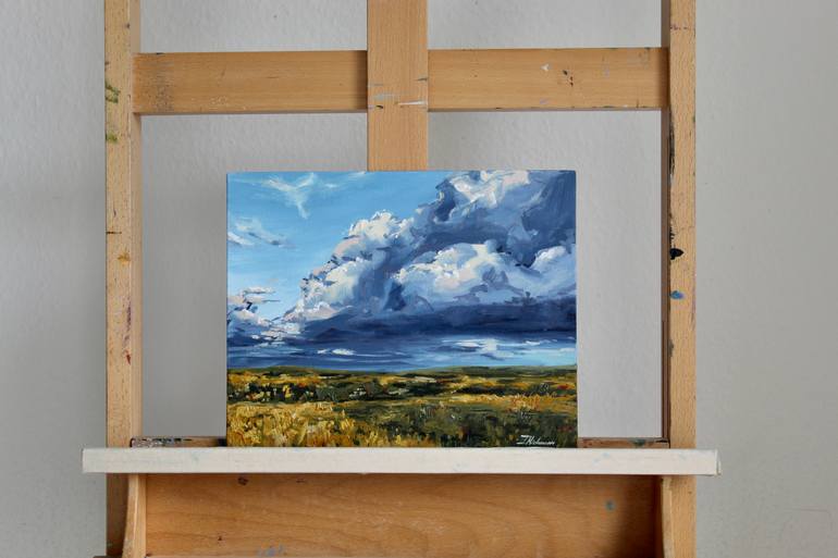 Original Impressionism Landscape Painting by Liza Illichmann