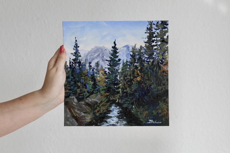 Original Realism Landscape Painting by Liza Illichmann