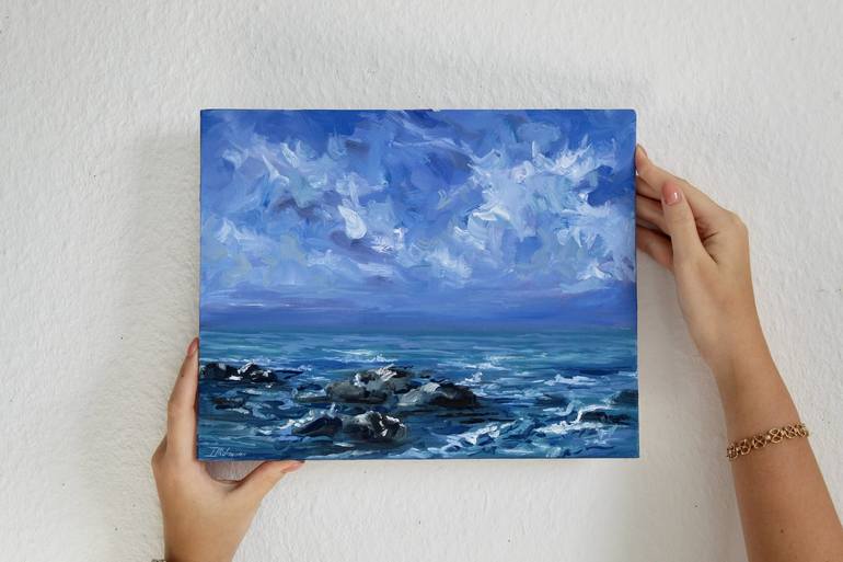 Original Seascape Painting by Liza Illichmann