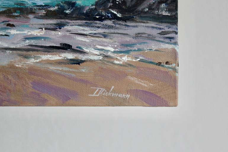 Original Impressionism Seascape Painting by Liza Illichmann