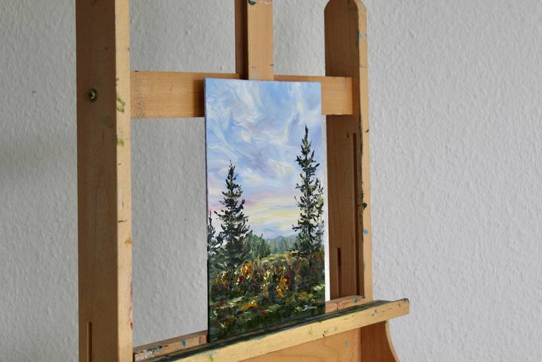 Original Impressionism Landscape Painting by Liza Illichmann