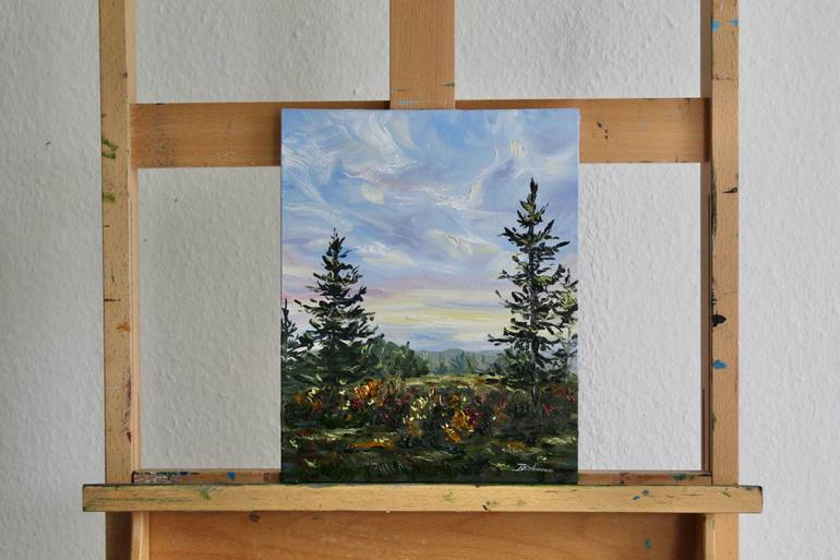 Original Impressionism Landscape Painting by Liza Illichmann