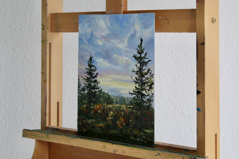 Original Impressionism Landscape Painting by Liza Illichmann
