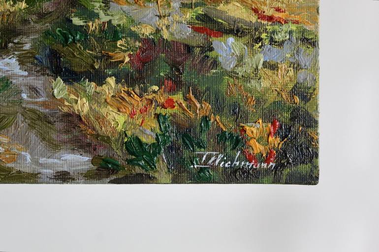 Original Impressionism Landscape Painting by Liza Illichmann