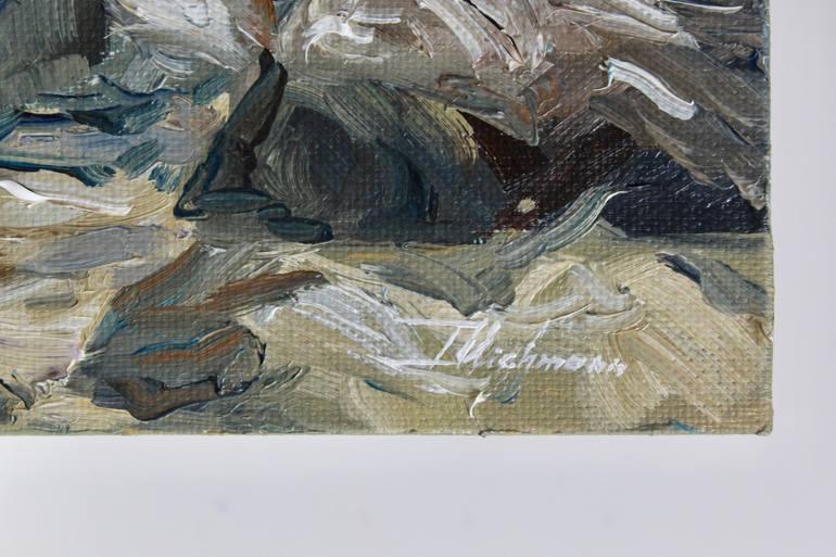 Original Impressionism Seascape Painting by Liza Illichmann