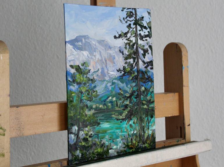 Original Impressionism Landscape Painting by Liza Illichmann