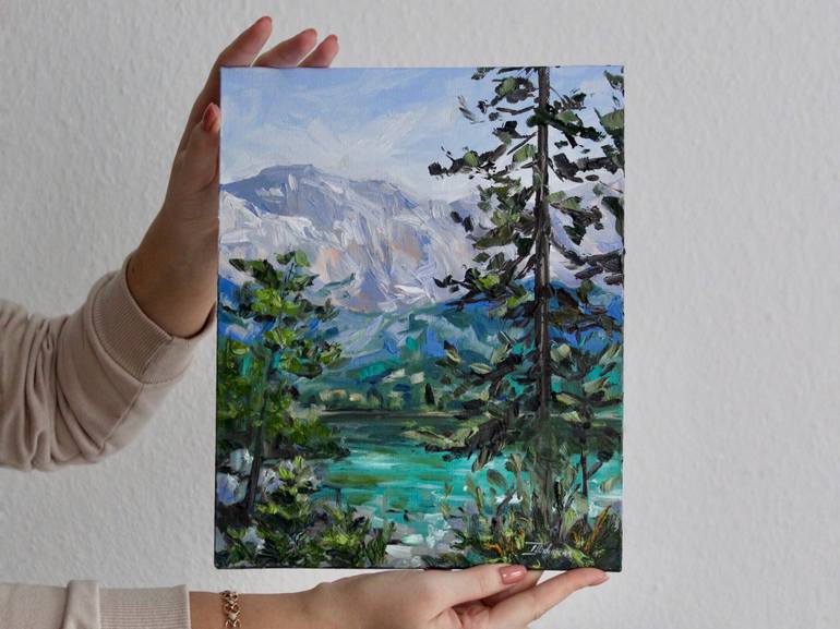 Original Impressionism Landscape Painting by Liza Illichmann