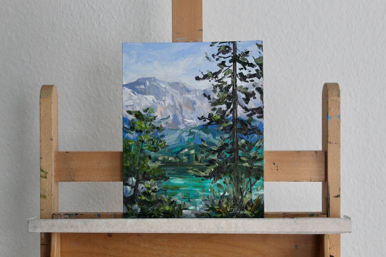 Original Impressionism Landscape Painting by Liza Illichmann