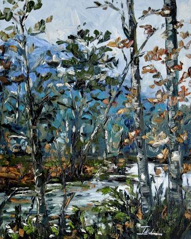 Original Impressionism Landscape Paintings by Liza Illichmann