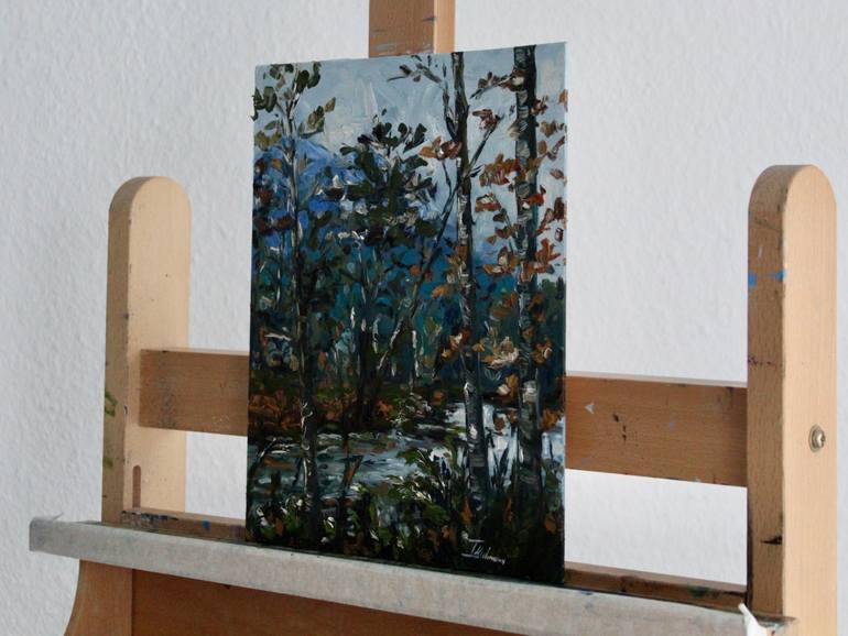 Original Impressionism Landscape Painting by Liza Illichmann