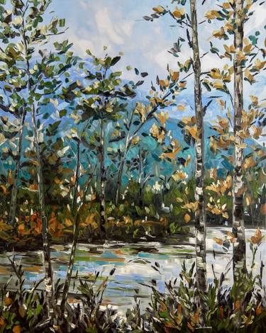 Original Impressionism Landscape Paintings by Liza Illichmann