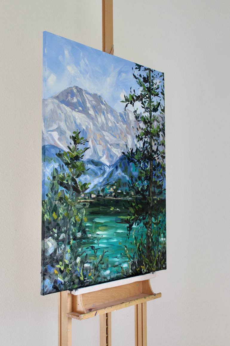 Original Impressionism Landscape Painting by Liza Illichmann