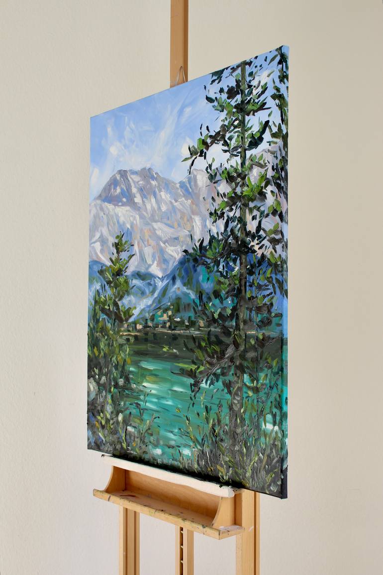 Original Impressionism Landscape Painting by Liza Illichmann