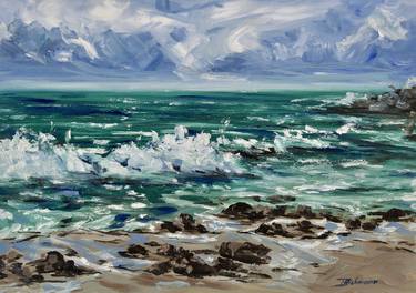 Original Impressionism Seascape Paintings by Liza Illichmann