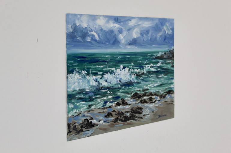 Original Seascape Painting by Liza Illichmann