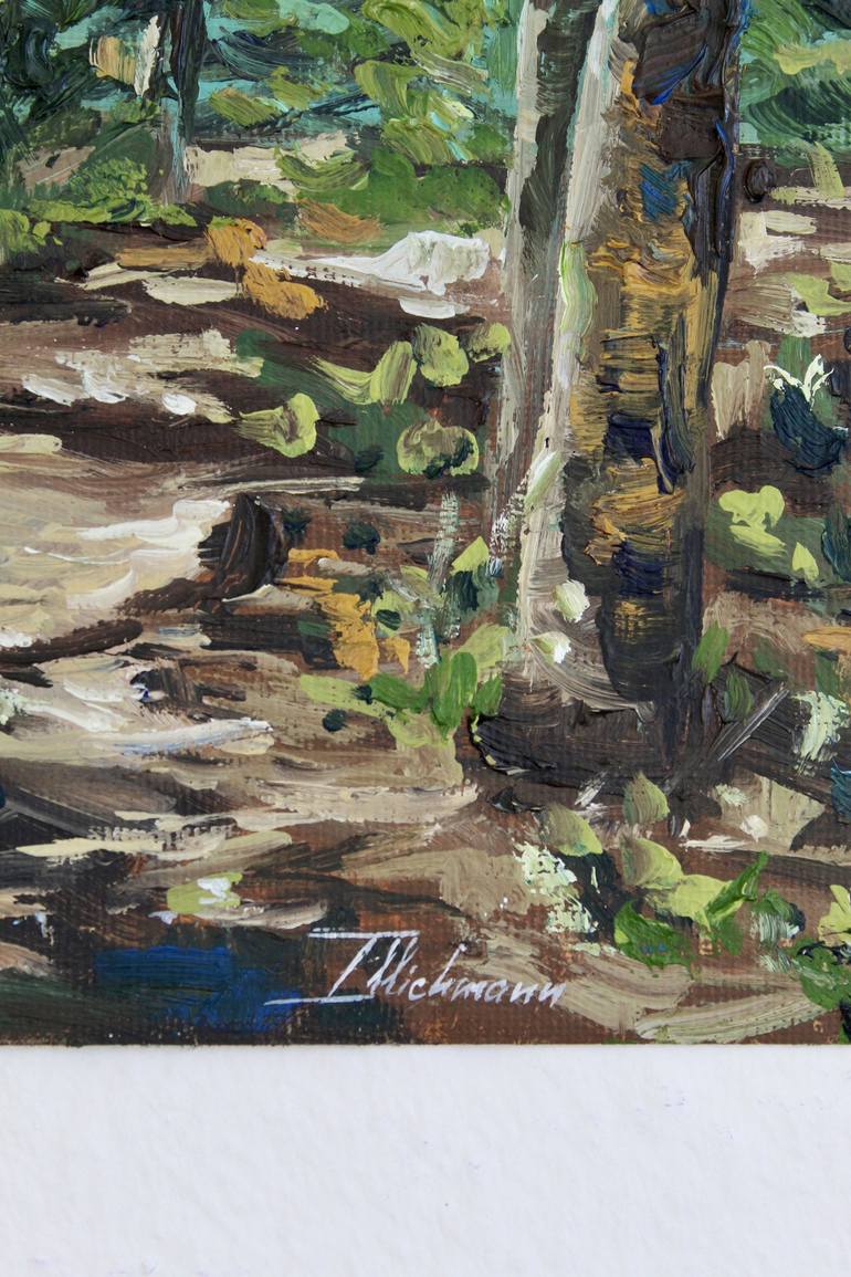 Original Impressionism Landscape Painting by Liza Illichmann