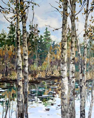 Original Impressionism Landscape Paintings by Liza Illichmann