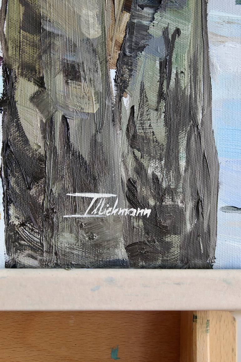 Original Impressionism Landscape Painting by Liza Illichmann