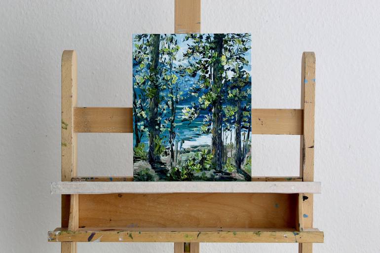 Original Impressionism Landscape Painting by Liza Illichmann