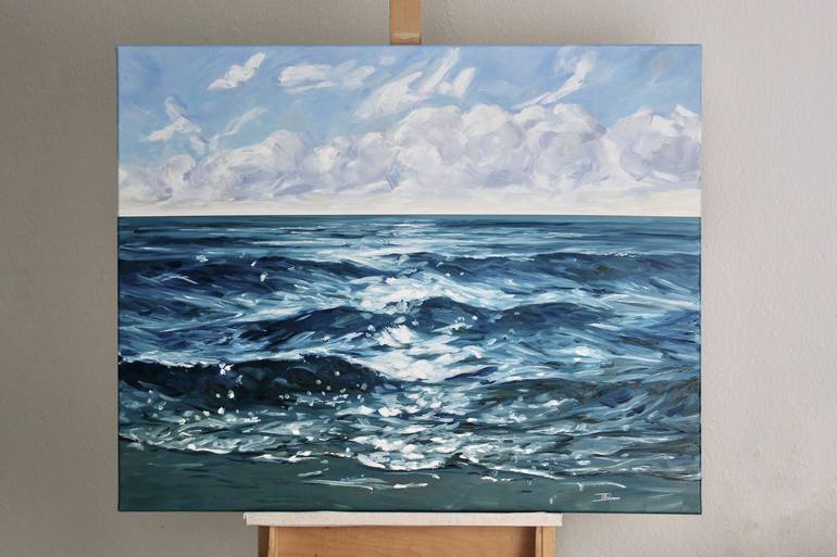 Original Seascape Painting by Liza Illichmann