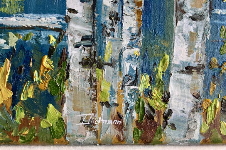 Original Impressionism Landscape Painting by Liza Illichmann