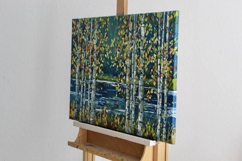 Original Impressionism Landscape Painting by Liza Illichmann