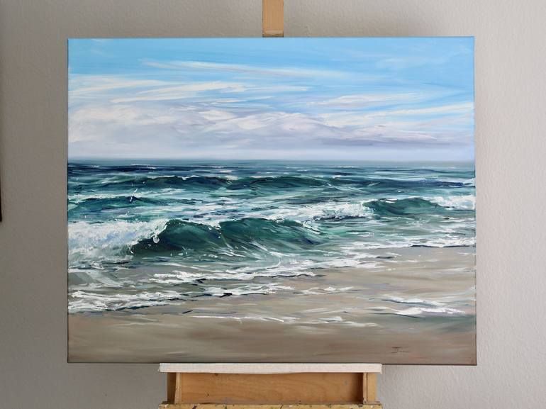 Original Seascape Painting by Liza Illichmann