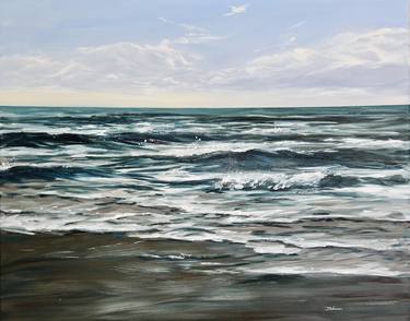 Original Impressionism Seascape Paintings by Liza Illichmann