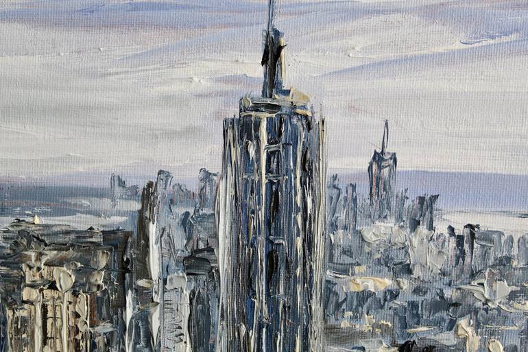 Original Impressionism Cities Painting by Liza Illichmann