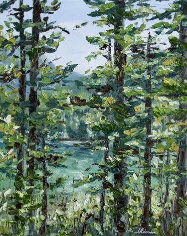 Original Impressionism Landscape Paintings by Liza Illichmann