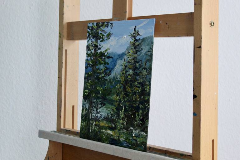 Original Impressionism Landscape Painting by Liza Illichmann