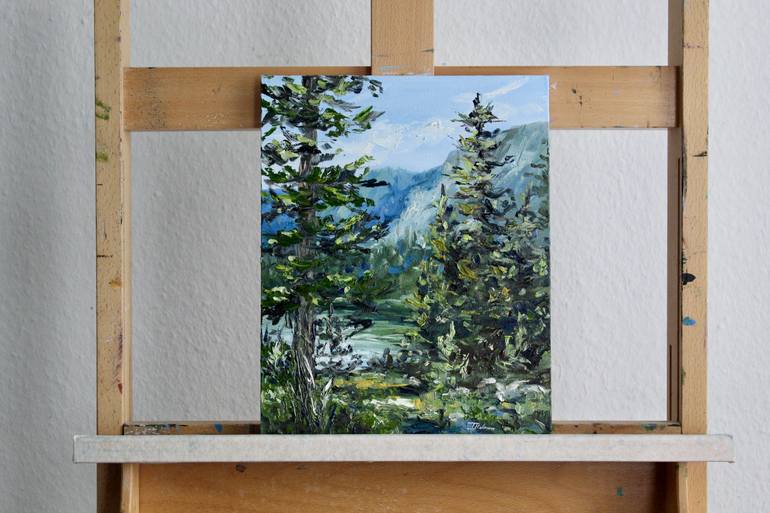 Original Impressionism Landscape Painting by Liza Illichmann