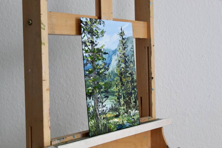 Original Impressionism Landscape Painting by Liza Illichmann