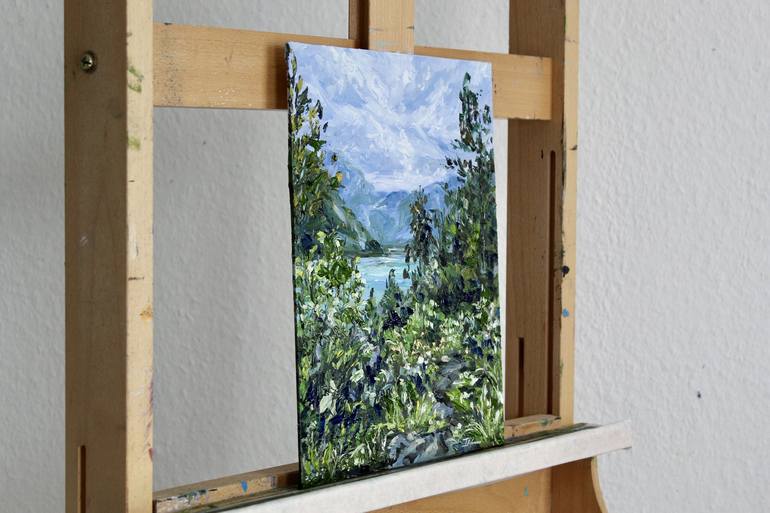 Original Impressionism Landscape Painting by Liza Illichmann