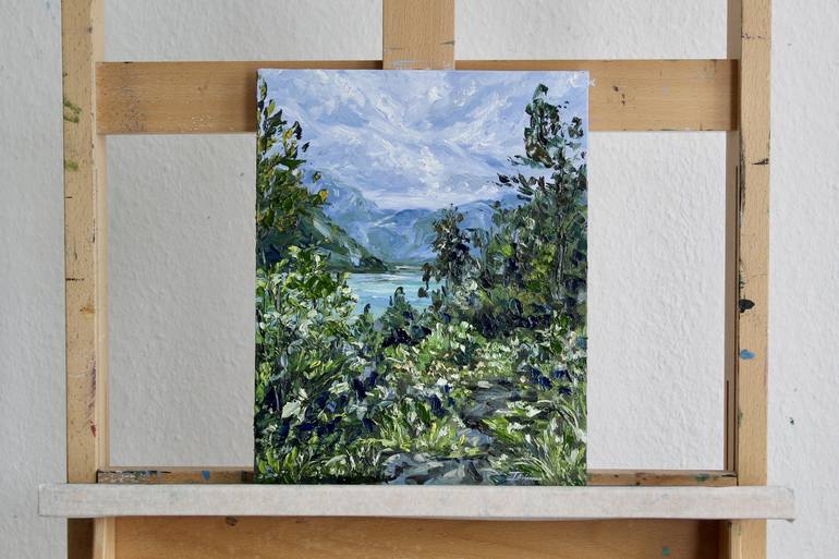 Original Impressionism Landscape Painting by Liza Illichmann