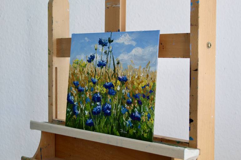 Original Impressionism Floral Painting by Liza Illichmann