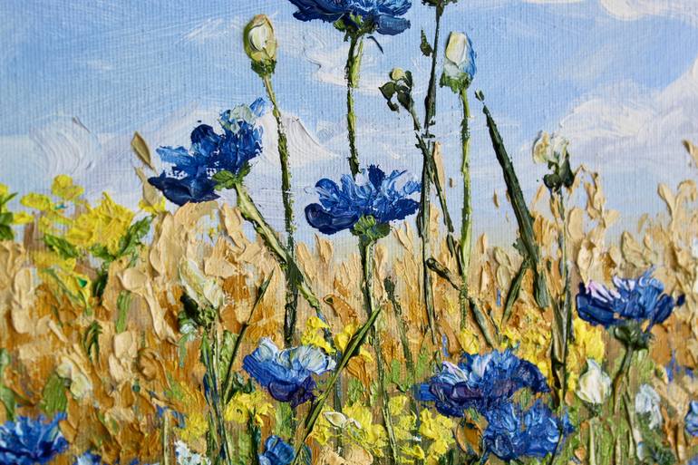 Original Impressionism Floral Painting by Liza Illichmann