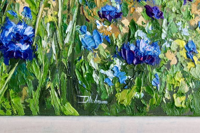 Original Impressionism Floral Painting by Liza Illichmann
