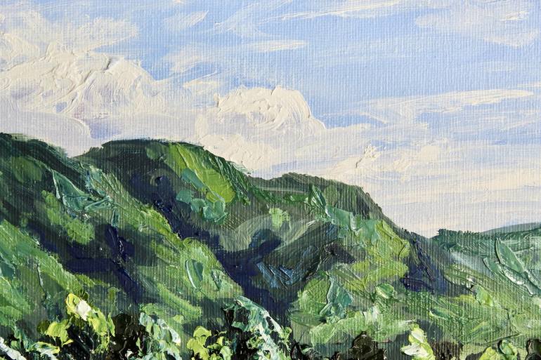 Original Impressionism Landscape Painting by Liza Illichmann