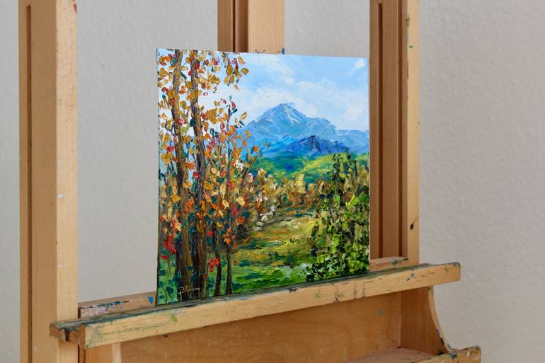 Original Impressionism Landscape Painting by Liza Illichmann