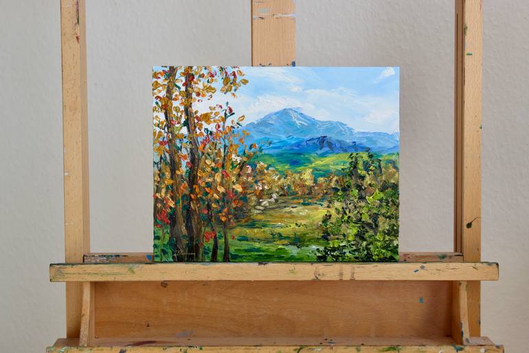 Original Impressionism Landscape Painting by Liza Illichmann