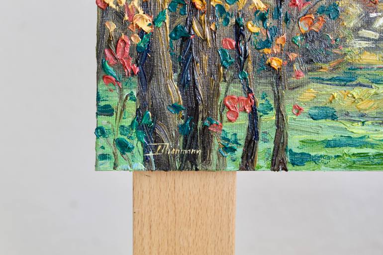 Original Impressionism Landscape Painting by Liza Illichmann