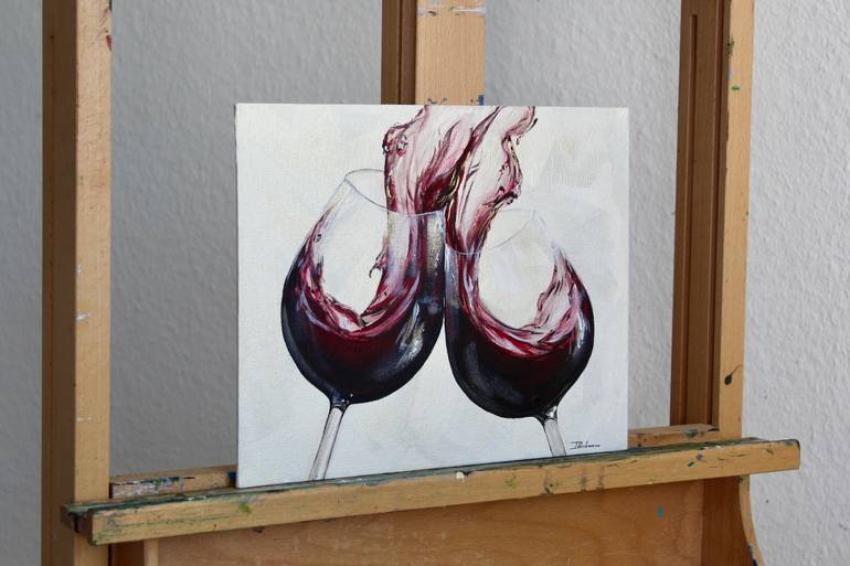 Original Impressionism Food & Drink Painting by Liza Illichmann