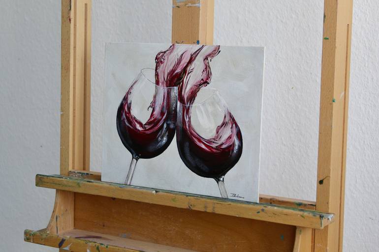 Original Impressionism Food & Drink Painting by Liza Illichmann