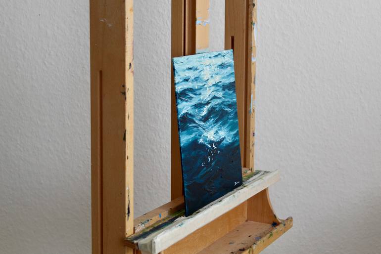 Original Abstract Seascape Painting by Liza Illichmann